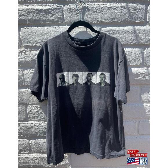 Us 1997 Popmart Tour Bono Joshua Tree Aching Baby The Cure Tshirt Tshirt - Picture 1 of 4